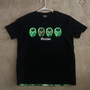 y2k skull shirt